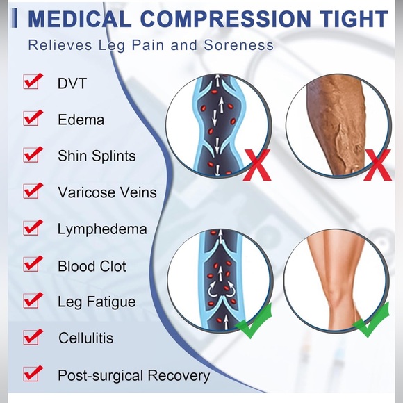 NWT Beister Compression Pantyhose, Support Tights - Picture 3 of 10